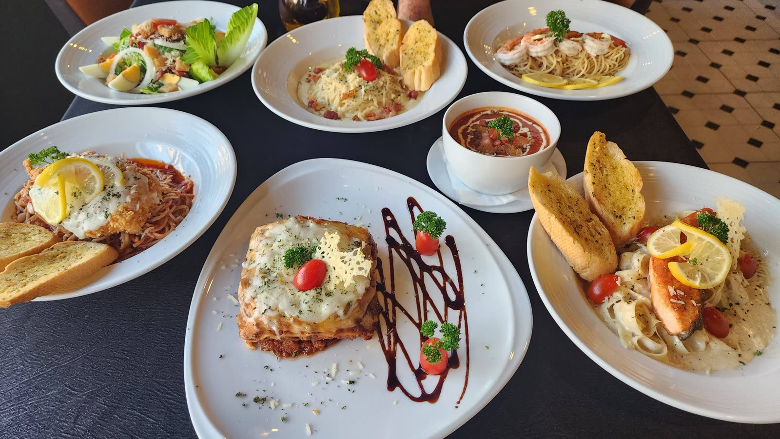 Pasta dishes