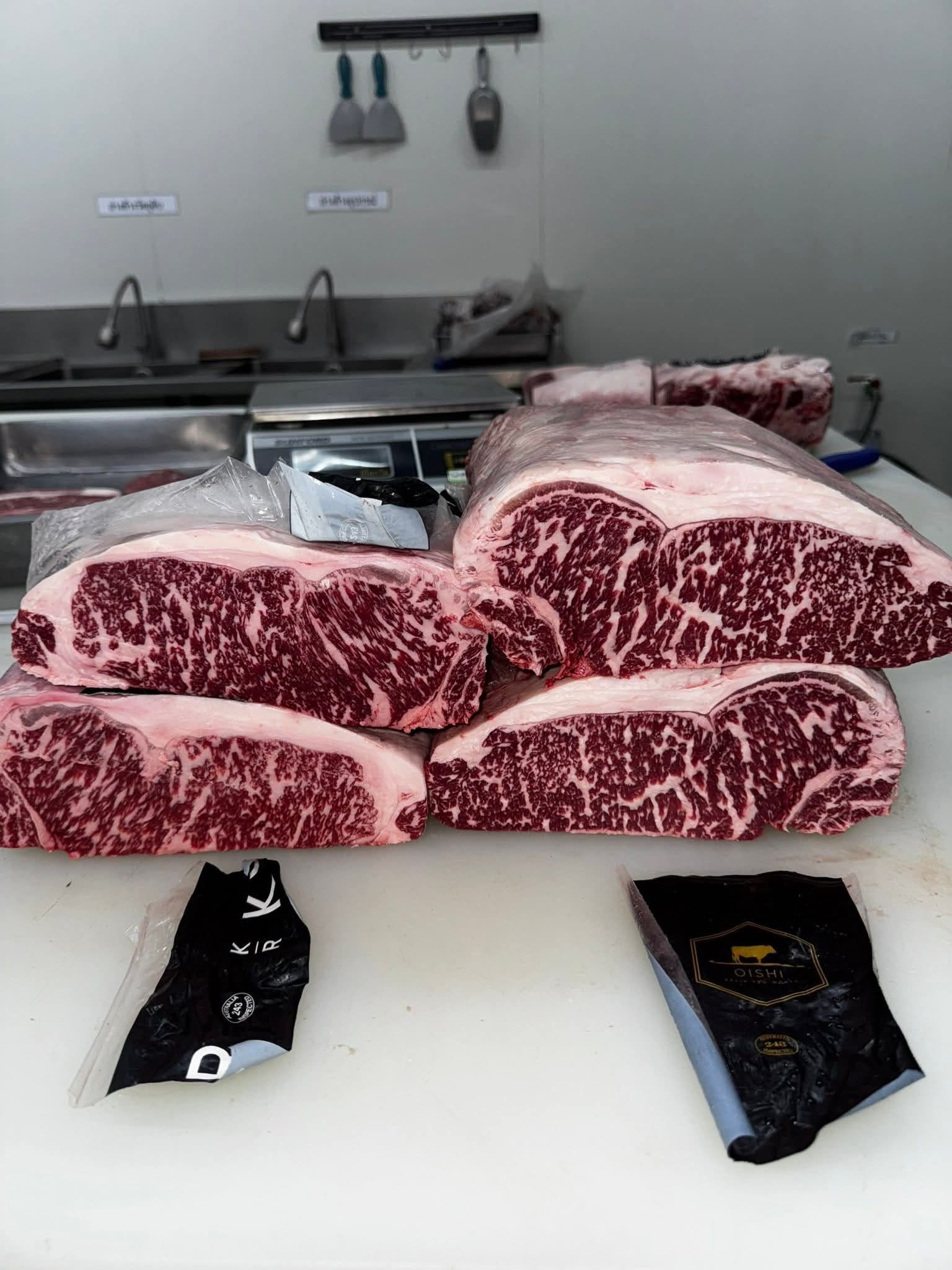Premium Wagyu beef